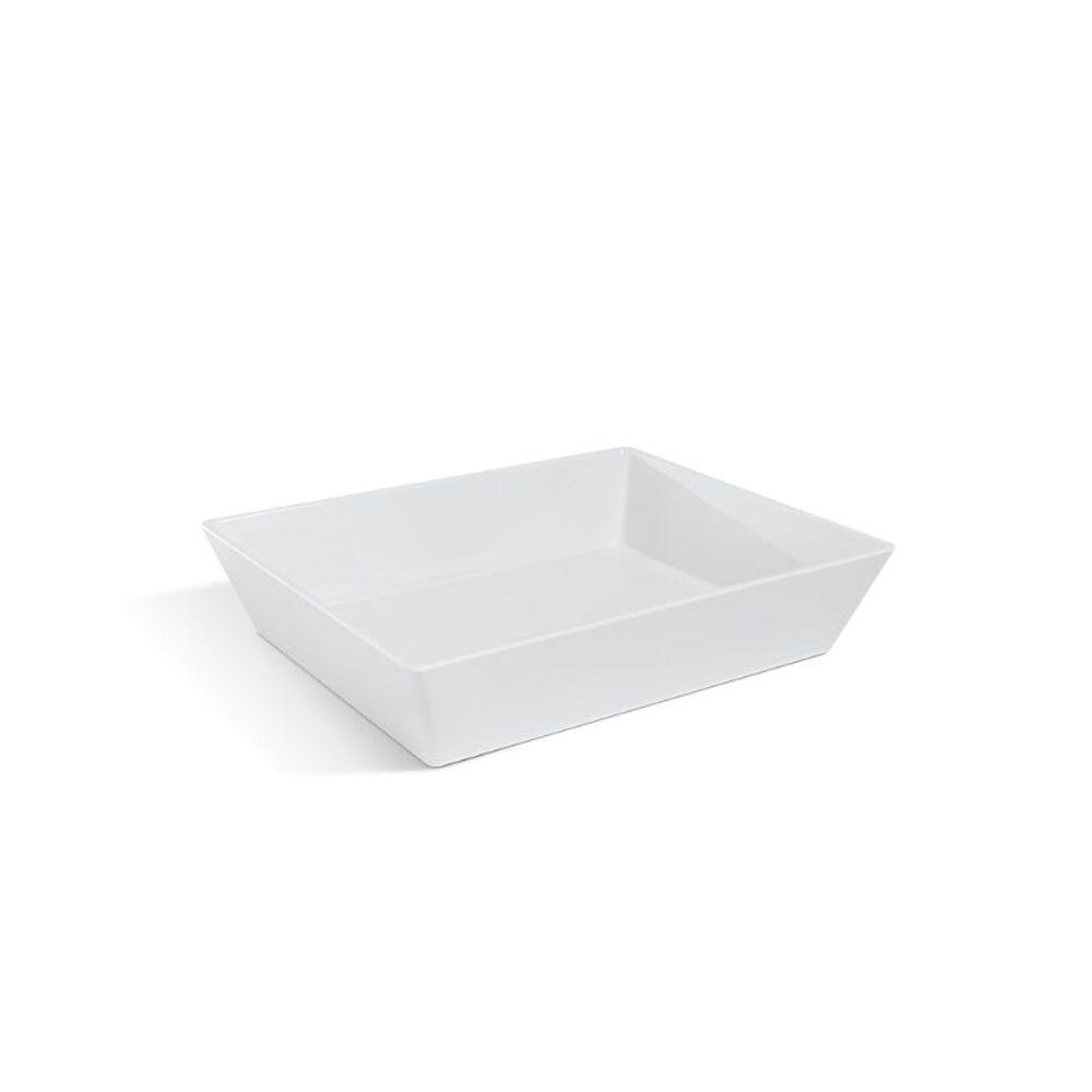 Travessa Retangular Gastrodeep Branco 35,4x32,5x7 Haus Concept - 1