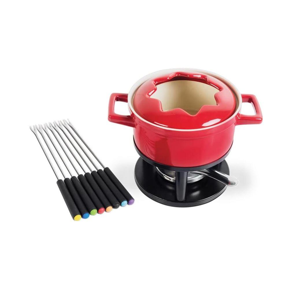 Conjunto para Fondue Brinox com 13 Peças Vermelho - 2