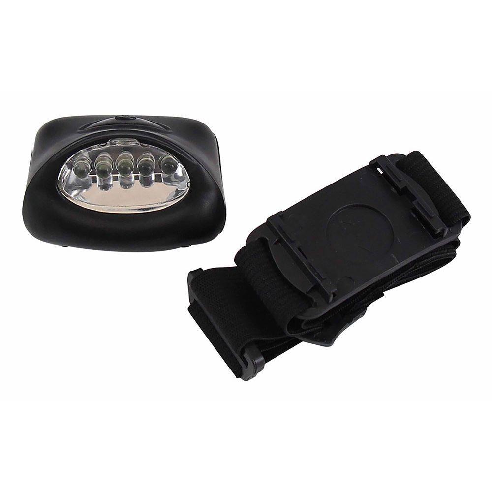 Lanterna para Cabeça 5 Leds Preto Western - 4