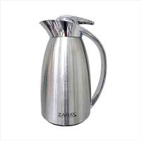 Garrafa Térmica 1L - Prata - (Com Ampola De Vidro) - Zahav - 1