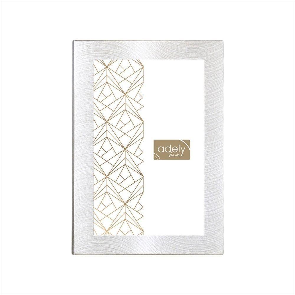 Porta-Retrato 10X15 Prata  - Lumini - Adely Decor - 1