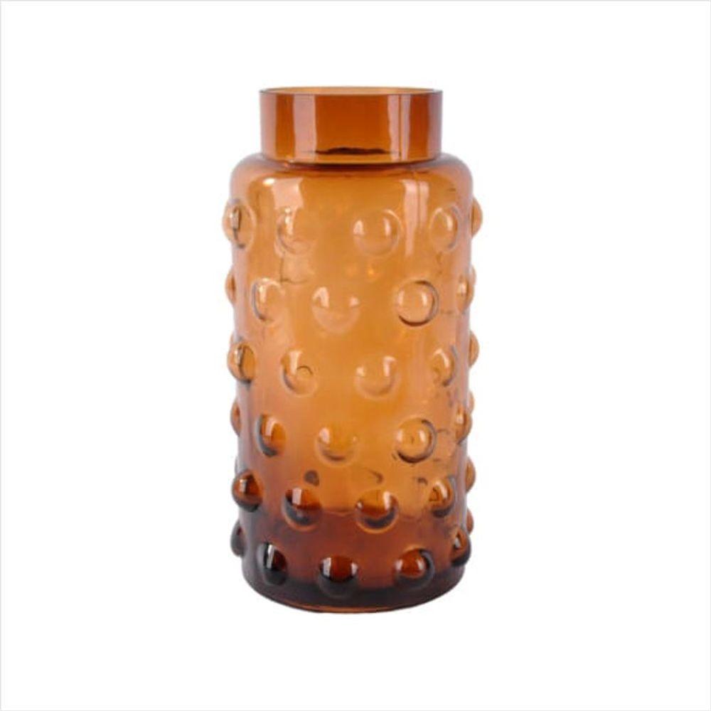 Vaso Vidro Ambar 17 x 31.5 cm - 1