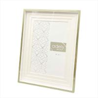 Porta Retrato Vidro Paspatur Borda Dourada 10 x 15 cm - 1