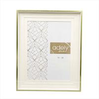 Porta Retrato Vidro Paspatur Borda Dourada 15 x 20 cm - 1