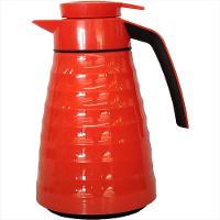 Garrafa Térmica Vermelha com Ampola De Vidro 1L - 1