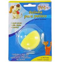 Bola de petiscos azul com amarelo - 1