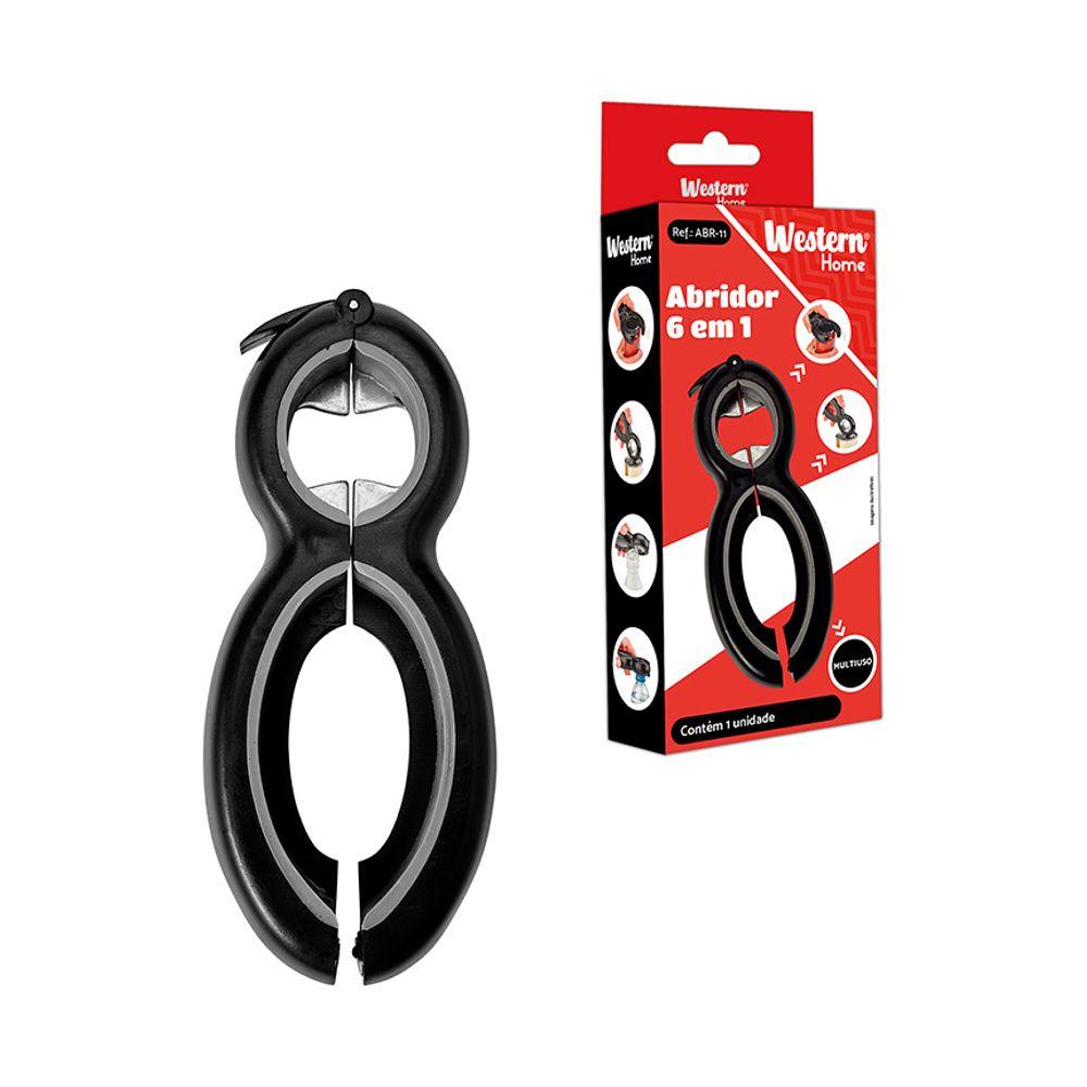 Abridor 6 Em 1 14,5 cm Western Home - 2
