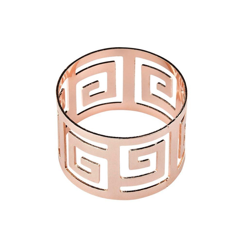 Anel Guardanapo Pyro Rose Jogo 4 Peças Hauskraft - 1