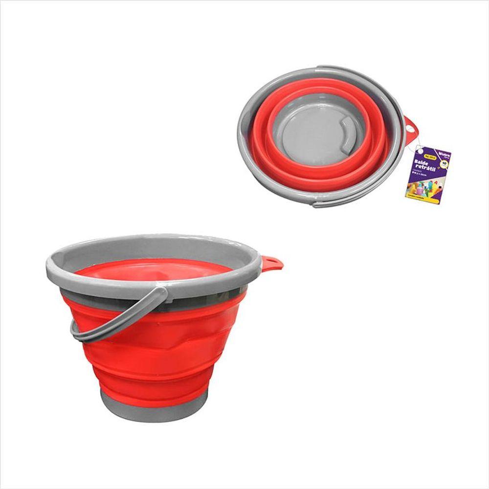 Balde Retrátil 10 litros Western Home - 1