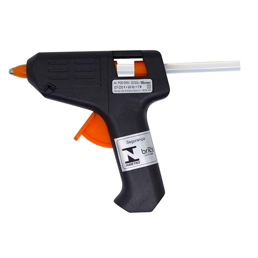 Pistola de Cola Quente Pequena 10W Western - 1