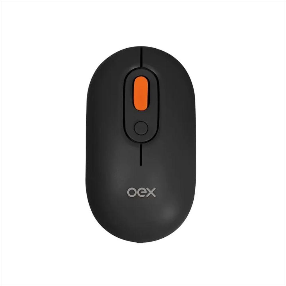 Mouse Retrô: Preto - 1