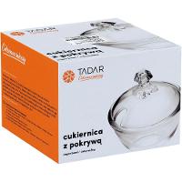 Açucareiro Vidro Transparente Com Tampa 270 ml - 6