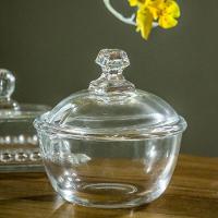 Açucareiro Vidro Transparente Com Tampa 270 ml - 7