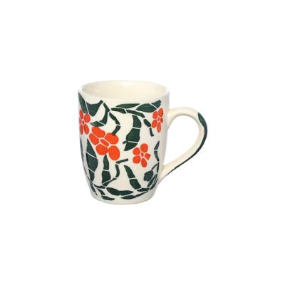 Caneca de Cerâmica Flores 300 ml