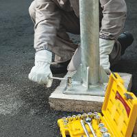 Cabo T Usinado 10 Encaixe 1/2 Tramontina MASTER em Aço Cromo Vanádio com Acabamento Cromado - 2