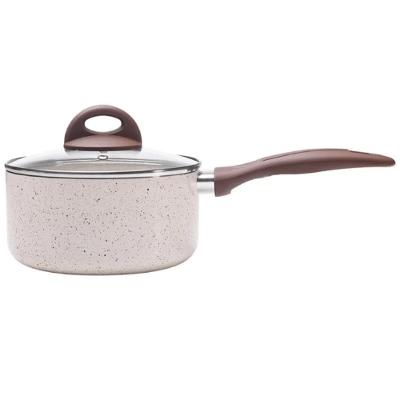 Panela com Tampa 16 1,25L Ceramic Life Granada Indução Vanilla Brinox