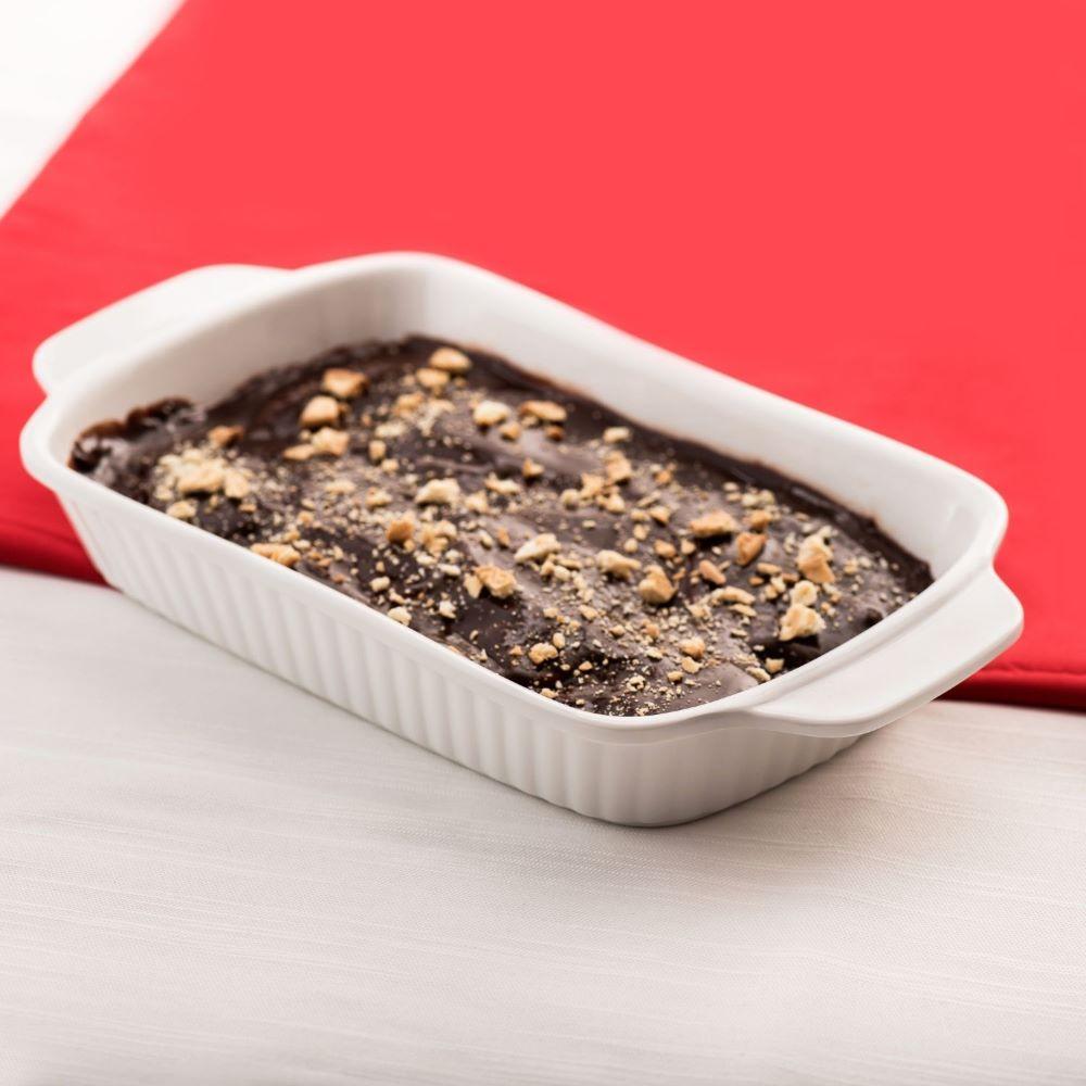 Travessa Retangular com Aba Buffet Branco 28x15,2x4cm Haus Concept - 2