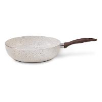 Wok 28x8 3,4L Ceramic Life Granada Indução Vanilla Brinox - 1