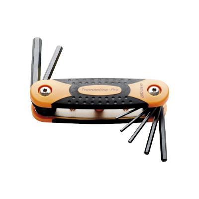 Jogo de Chaves Hexagonais com Armação 7 Peças Tramontina PRO