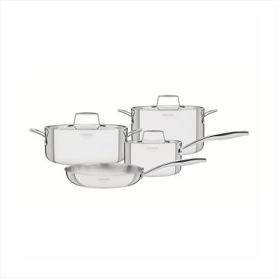 Jogo de Panelas Aço Inox Grano 4 Peças Tramontina