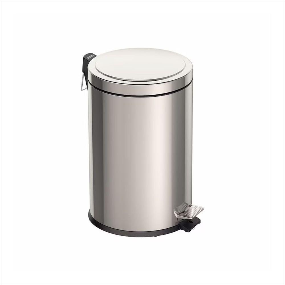Lixeira Inox com Pedal Brasil 20 L Tramontina - 1