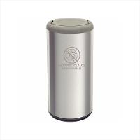 Lixeira Inox com Cinza Cápsula Selecta Plus Basculante 40 L Tramontina - 1