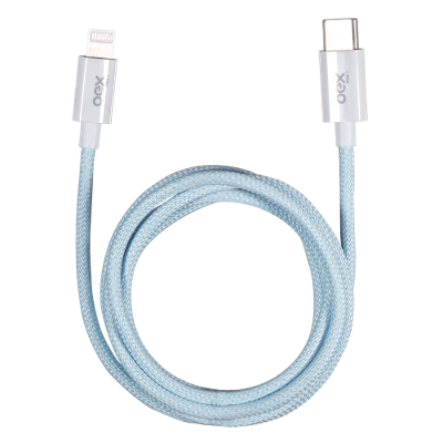 Cabo Duo Tipo C e Lightning Azul Ce210 OEX