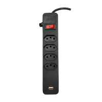 Filtro De Linha Régua Extensão 4 Entradas E Usb Tm101 OEX - 1