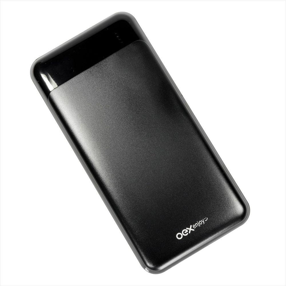 Carregador Portátil Power Bank 16.000mAh Preto Pb201 Oex - 1