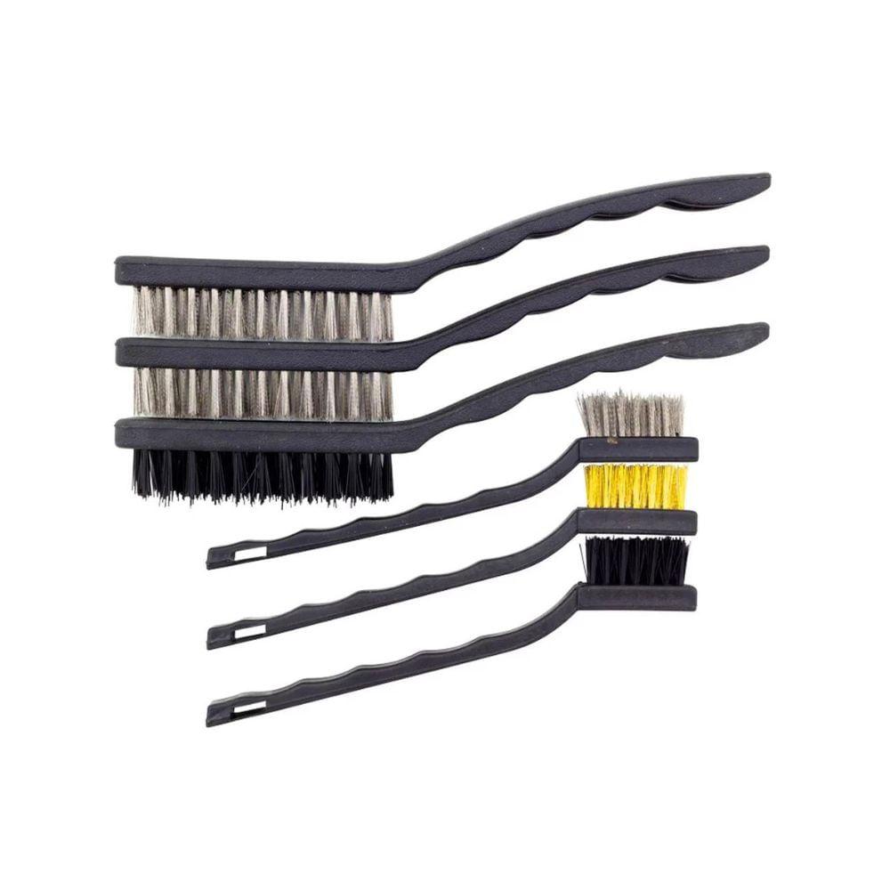 Escovas Com Cabo 6 Peças Western - 2