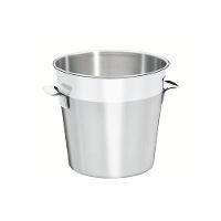 Balde para Garrafas Tramontina Cosmos Inox Fosco Borda em Brilho 20 cm 5,2 L - 1