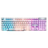 Teclado Branco Force X Tc201 Branco Oex Games - 1