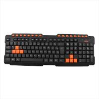 Teclado Gamer Action TC200 - ABNT2 - Teclas Destacadas Preto/ Laranja - 1