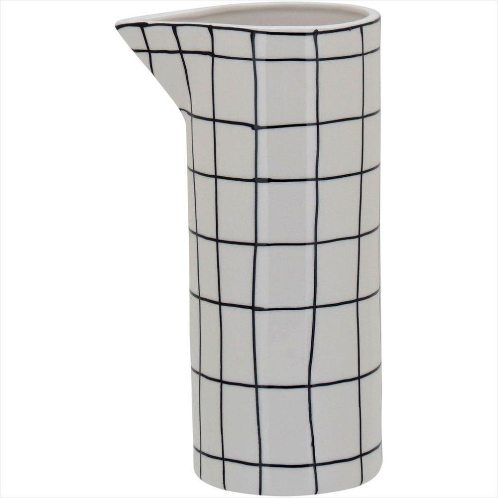 Vaso Cerâmica Branco Suez - GS - 1