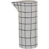 Vaso Cerâmica Branco Suez - GS - 1