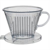 Suporte Filtro Café 9x10x10cm Plástico Transparente - 1