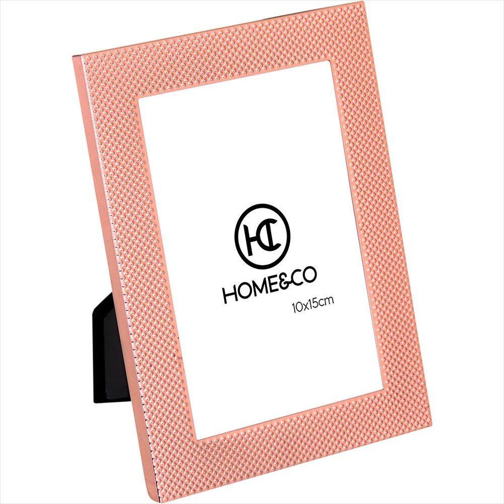 Porta-Retratos Metal Cinza 10x15 Home&Co Keepsake 19x14x1cm - 1