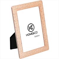 Porta-Retratos Metal Dourado 10x15 Home&Co Duetto 17x15x2 cm - 1
