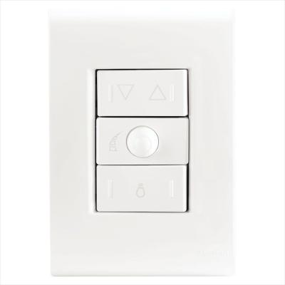 Conjunto 4x2 Variador de Ventilador Bivolt Tramontina Liz Branco