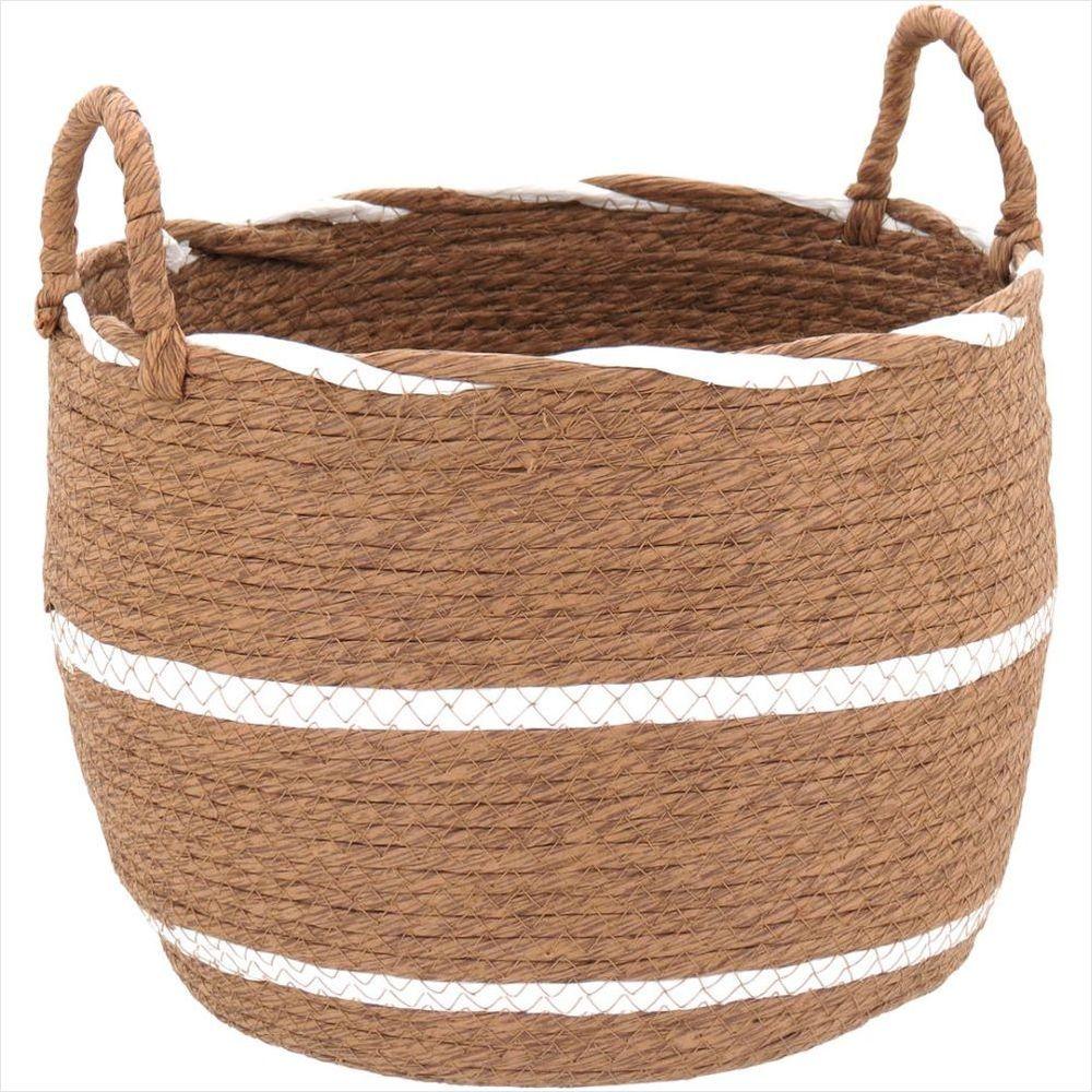 Cesta Fibra Marrom 3 Peças Lemnos - GS - 2