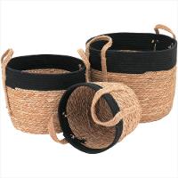 Cesta Fibra Natural 3 Peças Kigali - NH