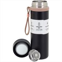 Garrafa Térmica 500ml Inox Preto Parede Dupla Business - GS - 2