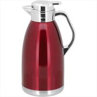 Garrafa Térmica 2 Litros Inox Vermelho Parede Dupla Thermo - GS - 1