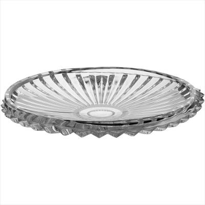 Centro de Mesa 5x33x33 cm Cristal Eco Transparente Charm - GS