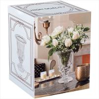 Centro Mesa 20x15x15 cm Cristal Eco Transparente Com Pé Proença - GS - 2