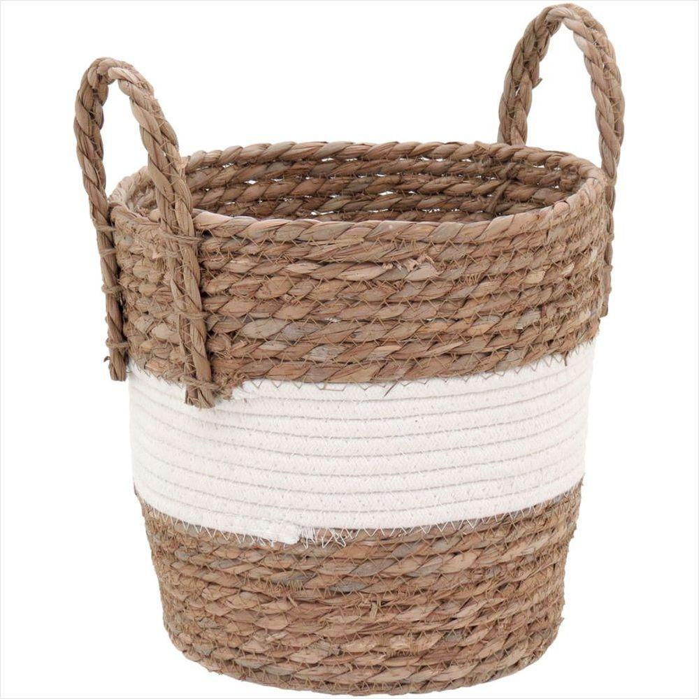 Cesta Fibra Branco 3 Peças Zagora - GS - 3