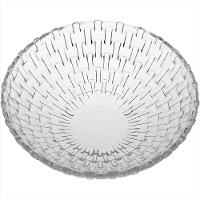 Centro Mesa 7X25X25 cm Cristal Eco Transparente Bellave - GS - 2