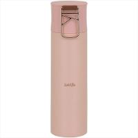 Garrafa Térmica 500ml Inox Rosa Parede Dupla Just Life - GS - 1