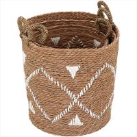 Cesta Fibra Natural 3 Peças - GS - 6