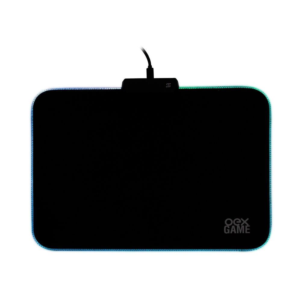 Mousepad Gamer Com Led - Glow Mp310 Speed - Pequeno Preto - 3